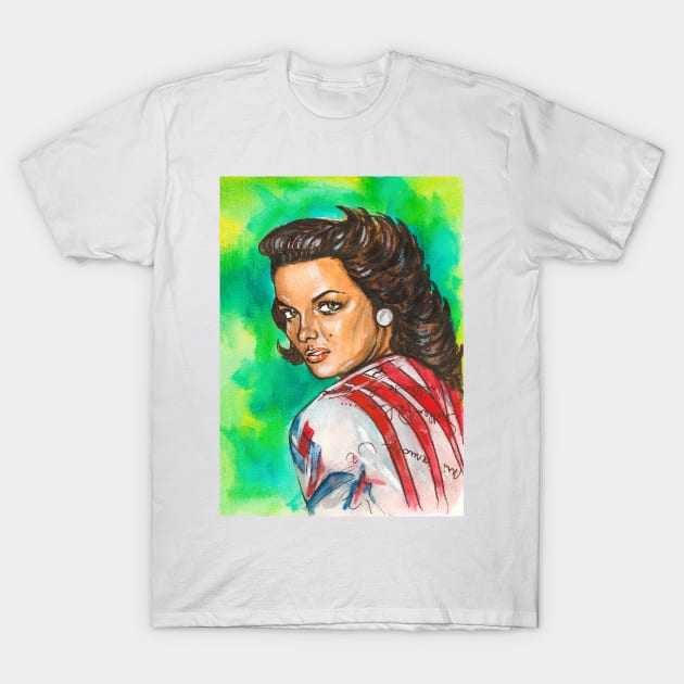 Jane Russell T-Shirt by Svetlana Pelin